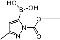 1-Boc-3-甲基吡唑-5-硼酸